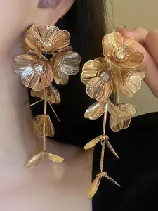 Elegant Long Tassel Earrings for Women, Fashionable Metal Design, Perfect for Parties, Trendy and Creative Jewelry Accessory, High Quality Earrings, Trendy Jewellery Accessories