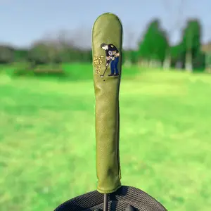Golf Rod Cover with Direction Indicator, Dustproof and Durable, Protective Cap for Practice Stick, Available in Two Patterns