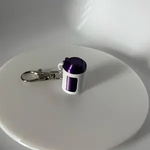 Sani Cloth badge keychain