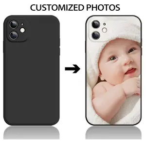Straight-edge, full-screen custom design. Send photos to customer service for photo customization orders. Cute phone case—great as a holiday gift; personalized for everyday use. Photo customization compatible with iPhone 11, 12, 13, 14, 15, 16, 17, Pro, P