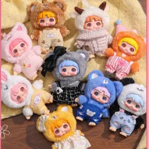 Xuefu Luolita Rabbit Velvet Series 100%  Series Blind Box | Kawaii Collectible  |Town Theme Decor + Emotional Companion  toy