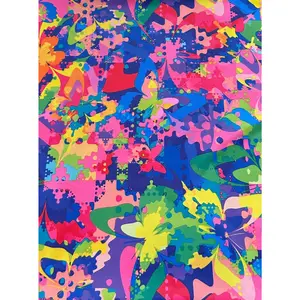 Butterfly Rainbow Nylon Spandex