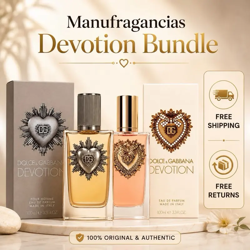Dolce & Gabbana Devotion Duo Bundle Men + Women EDP 100 ML Spray