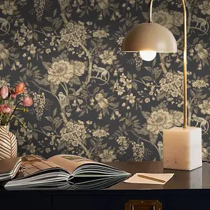 Vintage Floral Self-Adhesive - Peel and Stick Design | Durable Easy to Clean for Home Decor & Furniture Restoration Peel and Stick Wallpaper Designs