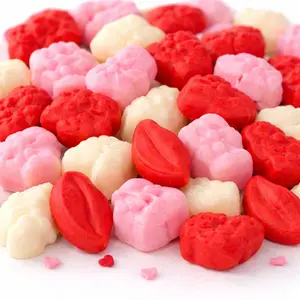 Valentine Mellow Creme Gummi Candy 8oz – Soft & Chewy Festive Treats for Valentine’s Day