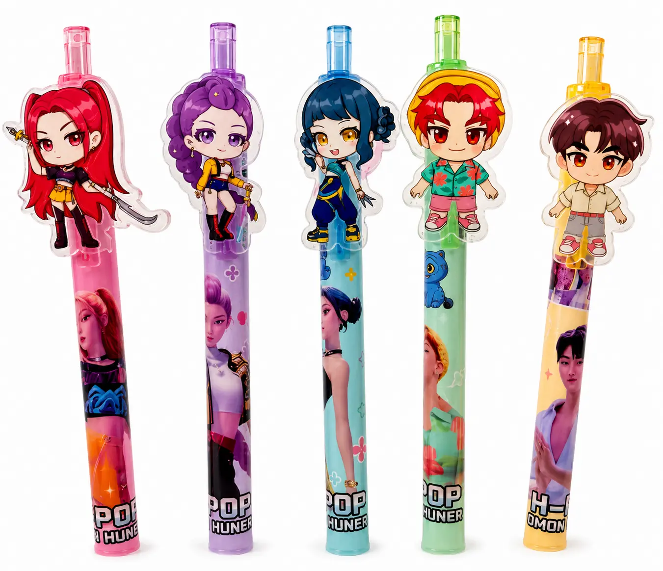 KPOP Gel Pens Set of 5