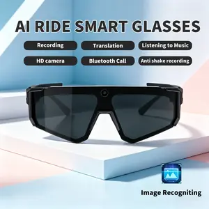 360° Audio Ai Chatgpt Waterproof BT Glasses, 8mp Sports Smart Goggles V06, Anti-Shake Video Capture, Multi-Color Cycling Sunglasses