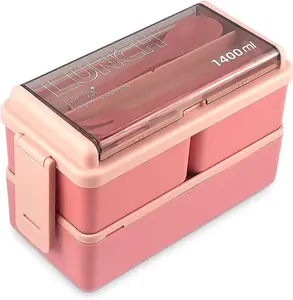 Lunchbox Adult lunchbox stackable, 49 oz adult lunchbox, leak-proof adult lunchbox, with removable compartment, lunchbox Lunchbox microwavable