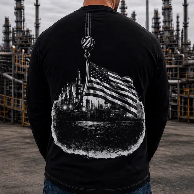Backbone of America Men's Flame-Resistant Long Sleeve Shirt CAT2 Protection NFPA2112 Standards 2XL Menswear