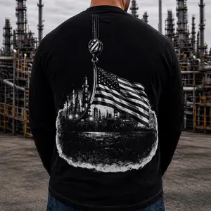 Backbone of America Men's Flame-Resistant Long Sleeve Shirt CAT2 Protection NFPA2112 Standards 2XL Menswear
