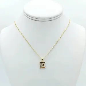 Rodriguezjewerly # 9 Necklace letter E