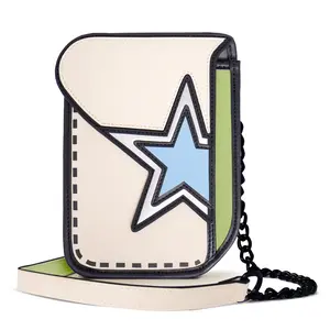 JumpFromPaper Galaxy Sling Bag - Small Crossbody Bags for Women, Cosplay Cell Phone Bag with Strap, Delicate and Compact Shoulder Bag