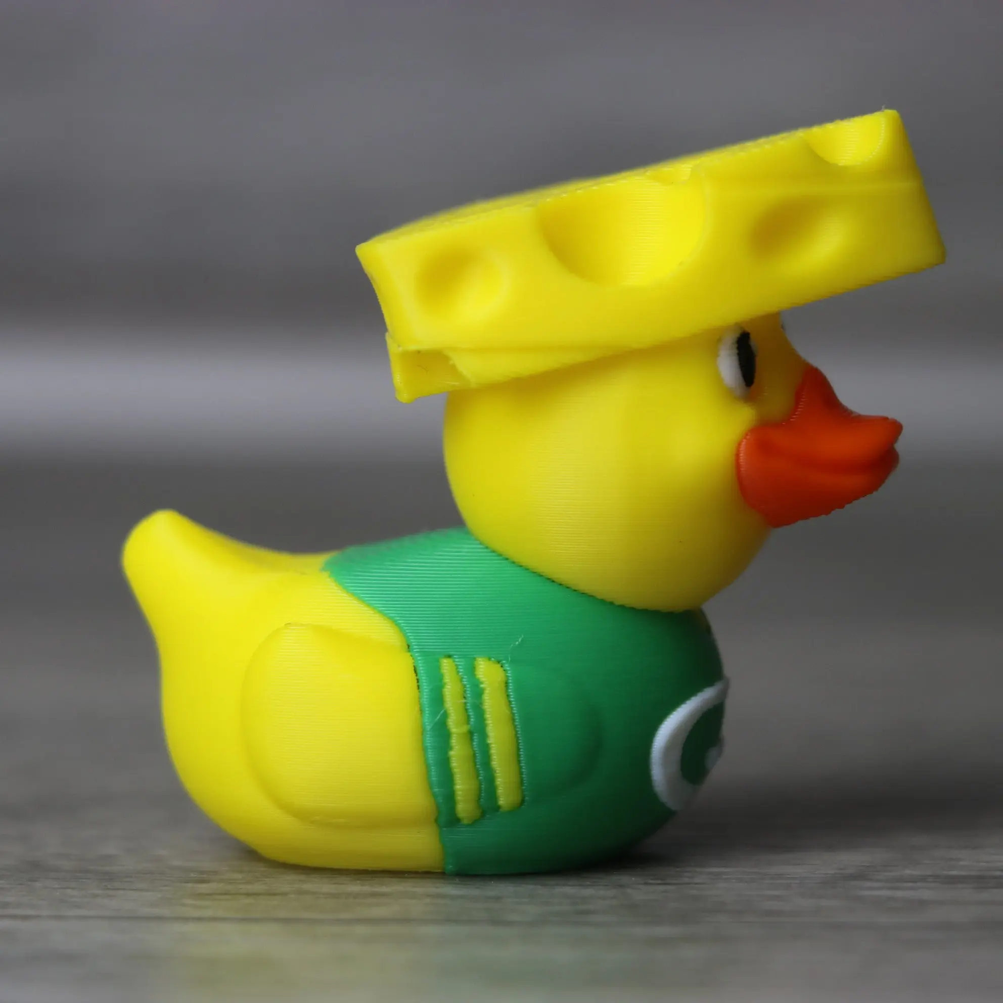 Packers Duck Cheese Head – Packers Fan Gift, Funny Football Duck