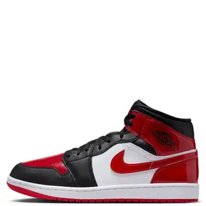 Men's Jordan 1 Mid SE Black/Varsity Red-White (HV4091 006) Men's Jordan 1 Mid SE Black/Varsity Red-White (HV4091 006)