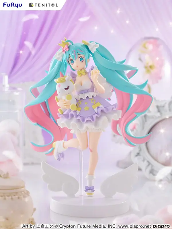 Hatsune Miku YUMEKAWA Princess Lavender Ver. TENITOL Figure