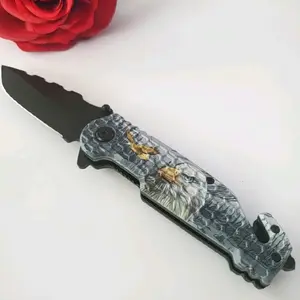 Folding Pocket Knife for Utility and Outdoor Use - Camping - Hunting Emergency Tool Survival Tools