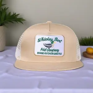 WHISKEY BENT HAT. Green Head Adjustable Snapback Outdoor Lifestyle Duck HatWhiskey Hat Company Green Cap Top Adjustable Snap-On Outdoor Casual Duck-shaped Men's and Women's Baseball Cap