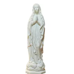 Maria Virgin Mary Statue Classic Home Decor Figurine, Prayer Sculpture, Religious Ornament, Office Decoration, Catholic Church Gift, Religious Decorations, Rosary