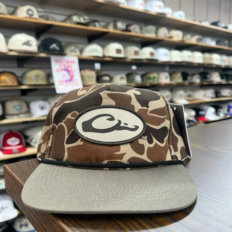 Drake X Lost Hat Co Hybrid Rope Hat - Old School Camo