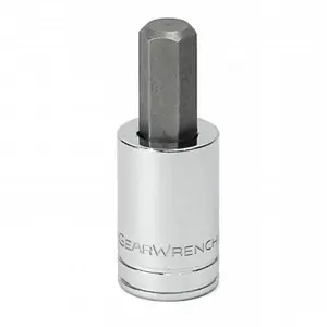 Gearwrench 329-80657.5 in. Drive Hex Bit Socket, 0.37 in.
