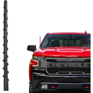 Car Wash Proof Antenna For Chevy Silverado,GMC Sierra (2009-2025) | 9 inch Spiral Direct Short Replacement Antenna (M7 Thread)