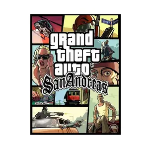 Grand Theft Auto San Andreas Video Game Decor Poster - NO FRAME