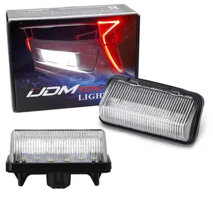iJDMTOY 3W Full LED License Plate Light Kit For 2016-up Toyota Prius & Prius Prime, Powered by 18-SMD Xenon White LED