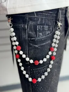 WHTE RED POCKET CHAIN