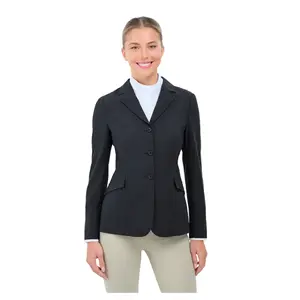 LLC2060 RJ Classics Legacy Lite Ladies Black English Show Coat Jacket