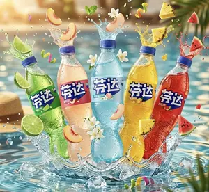 Chinese Fanta Grape Watermelon Pineapple Soda Imported Asian Drink Viral Japanese Soda Asian Snacks Beverage Authentic Soft Drink 500ml Bottle