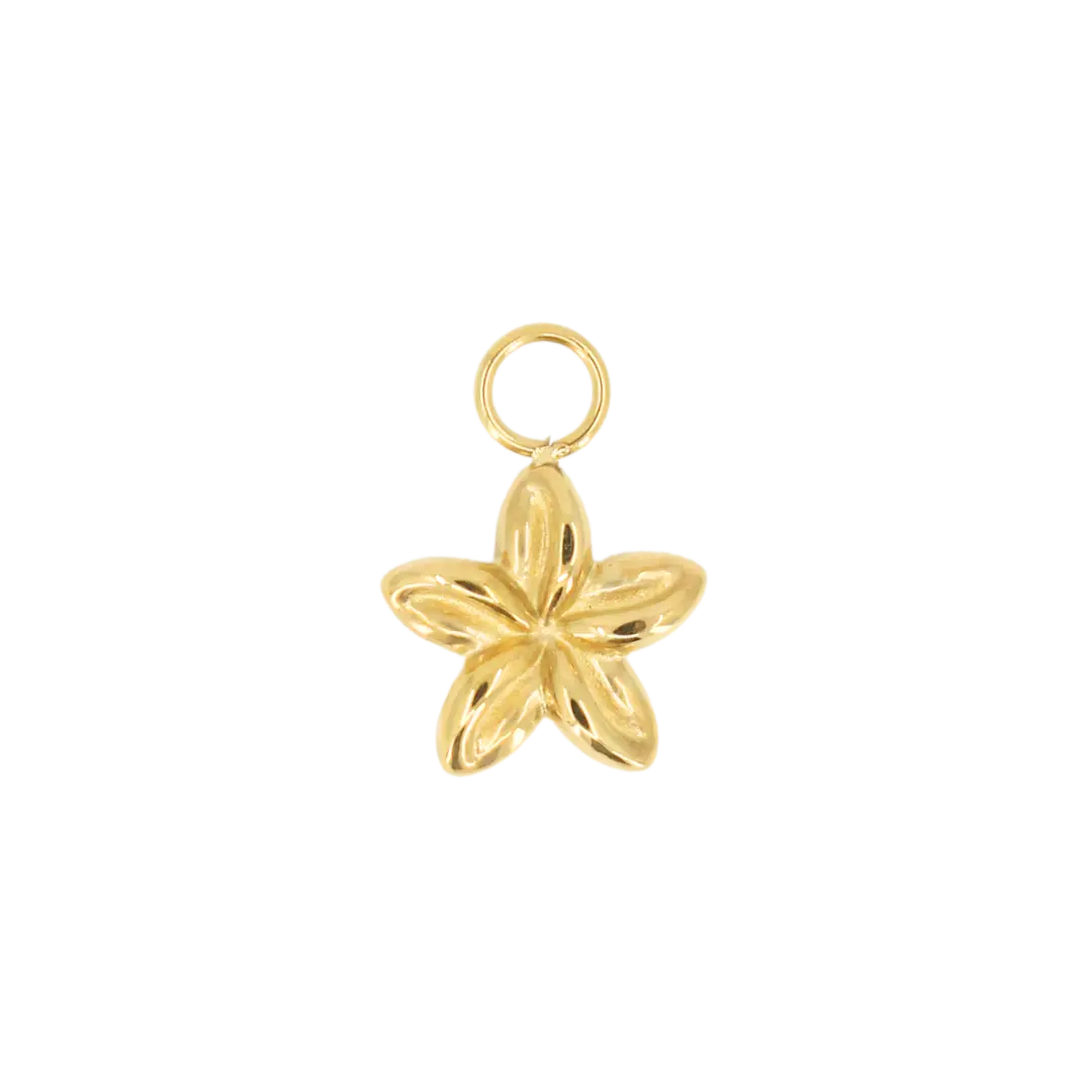Puffy Plumeria Charm