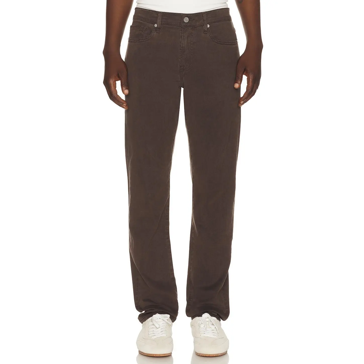 FRAME L'Homme Slim Jean in Dark Chocolate