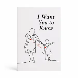 I Want You to Know by Anna Russo – Fill-In Keepsake Book for Parents to Share Love and Memories with Children From the Bottom of Your Heart
