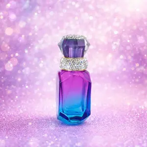 Luxury Rhinestone Decorated Women's Perfume Bottle, Elegant Design, Refillable Design, Reusable Leak-Proof Travel Size, Ideal Gift, Durable Quality, 30ML