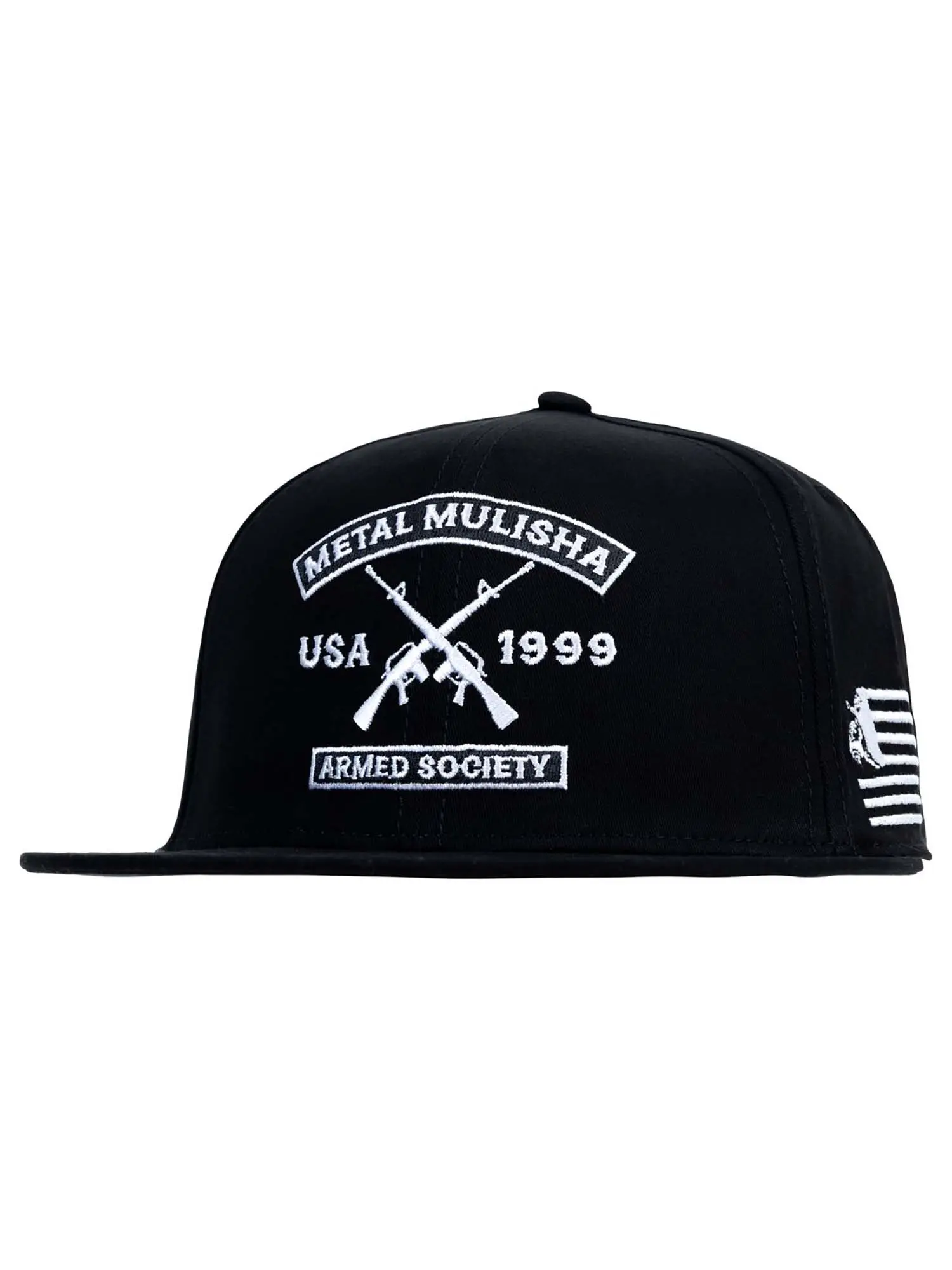 Metal Mulisha Men's Liberty Tools Flexsnap Hat - Black