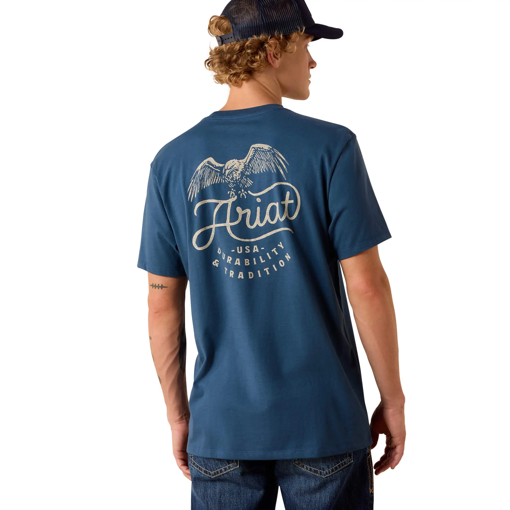 Men's Drop Down Eagle Classic Fit T-Shirt