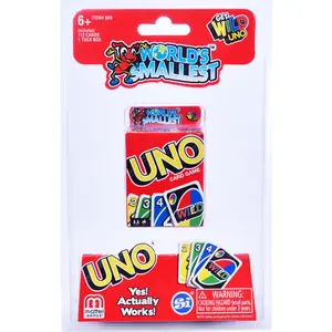 World's Smallest - Uno card game