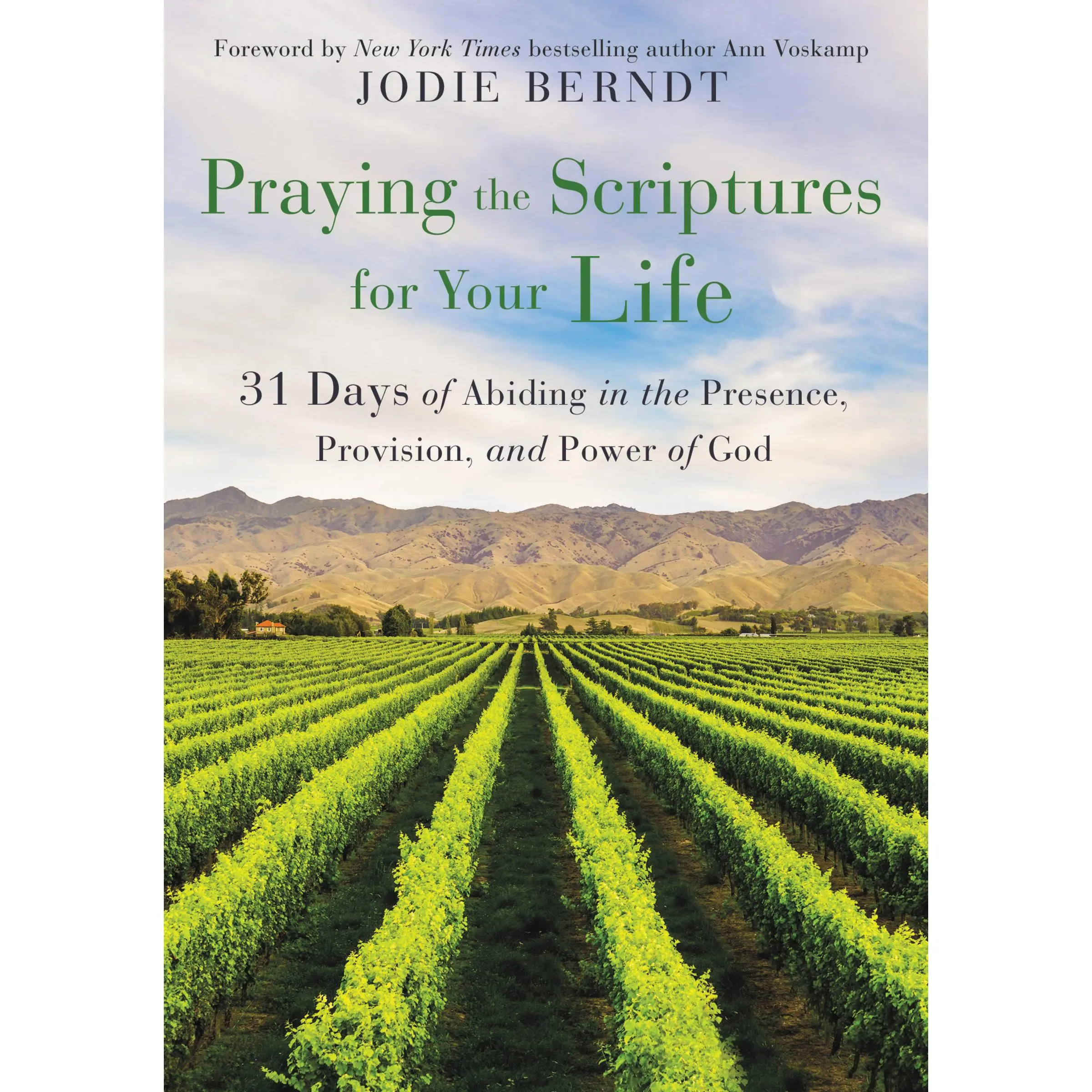 Praying the Scriptures for Your Life: 31 Days of Abiding in the Presence, Provision, and Power of God by Jodie Berndt||Ann Voskamp [Paperback Book]