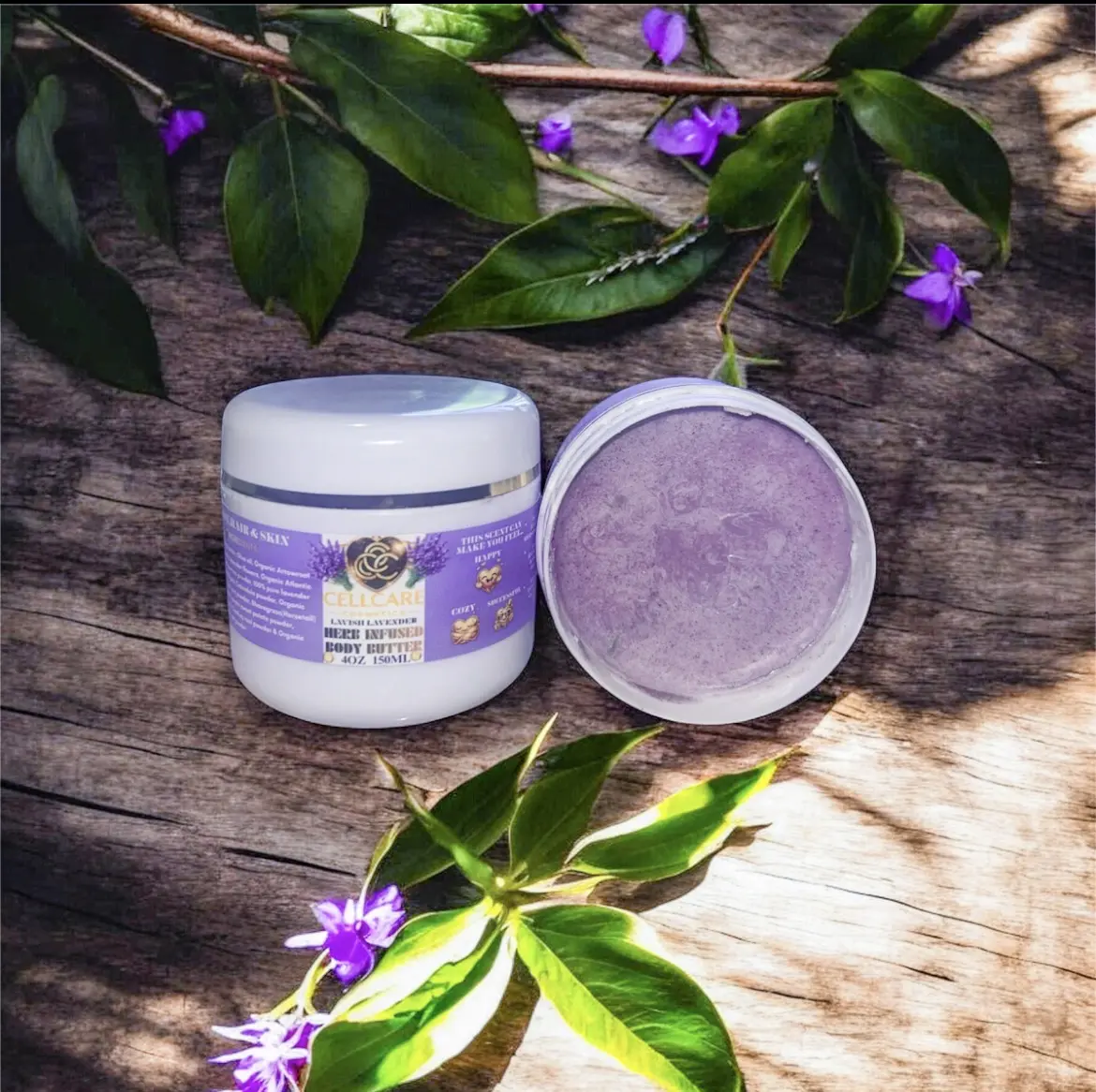 Lavish Lavender herb infused body butter