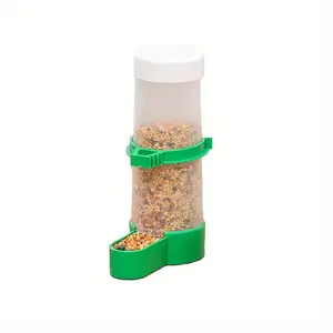 two-piece bird feeder, automatic parrot feeder, bird cage water dispenser, small and medium parrot water dispenser