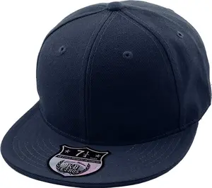 Fitted Flat Brim Navy Fitted Flat Brim Navy