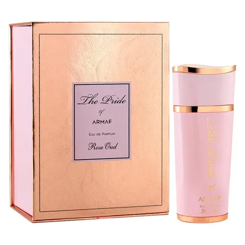 Armaf The Pride of Armaf Rose Oud Women's Floral Eau Perfume Spray - Vanilla, Patchouli Rose, Spice-Sweet Start Signature Scent, 3.4 Oz (100 ml)