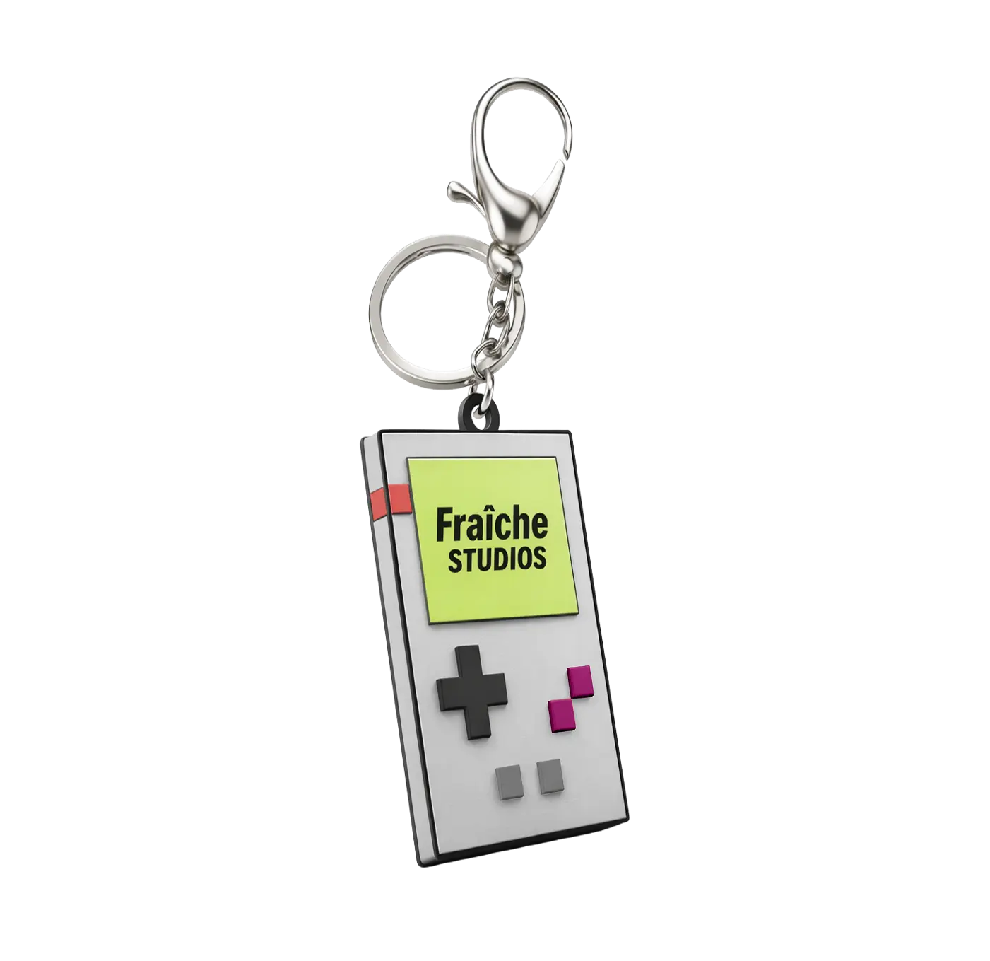 Game On Fashion Accessory Keychain, Costume Jewelry Keychain for Daily Use
