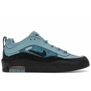 Nike Men's SB Air Max Ishod Wair Denim Turquoise Black Skateboarding Shoes, from StockX
