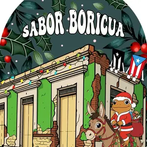 Coquito Brand 2.5x3 inches Coquito Bottle Labels Stickers Physical Item 2 Inch by 3 Inch Decorative Stickers for Bottles Each Order Includes 12 Stickers Festive Touch for Holiday Sales or Gifts