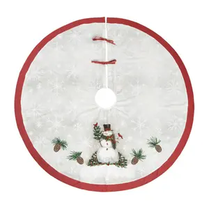 C&F Home 54" Woodland Tree Skirt