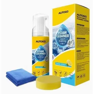4-in-1 Multi-Enzyme Foam Spray Cleaner,All-Purpose Household Cleaners for Car and Kitchen, Leather Decontamination,Suitable for Car House and Kitchen