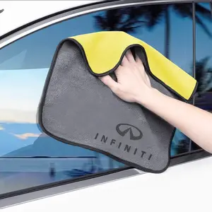 1/3/5Pcs Microfiber Car Interior/Exterior Wash Towel Auto Cleaning Drying Cleaning Cloth Towels Super Absorbent Care Cloth For Infiniti FX35 Q50 Q30 Q70 Q60 ESQ QX30 QX50 QX60 QX70 QX80 EX JX35 G35 G37 Car Accessories Microfiber Cleaning Cloths