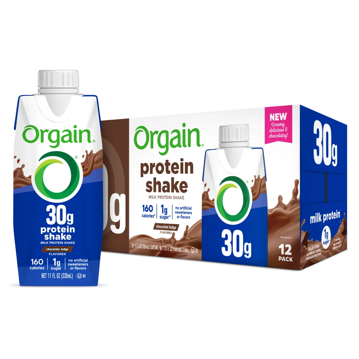 30g Protein Shake - Milk Protein Shake - Chocolate Fudge 30g Protein Shake - Milk Protein Shake - Chocolate Fudge