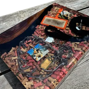 K9 rememberence board ~ Dog serving board ~ Dog Memorial Board ~ Dog Art